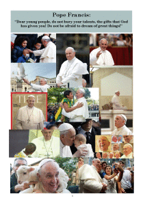 Pope Francis A year in pictures - Vocations Sunday 2014