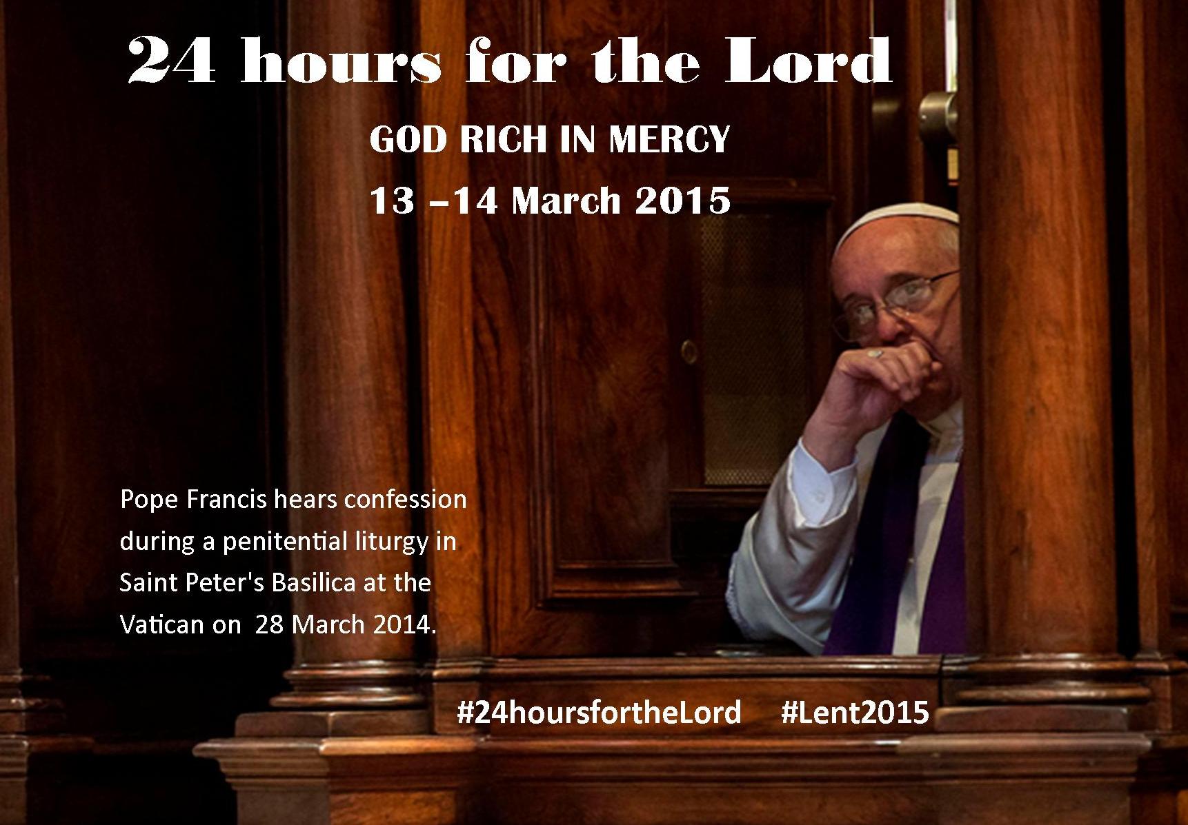 24 hours for the Lord 2015 facebook image