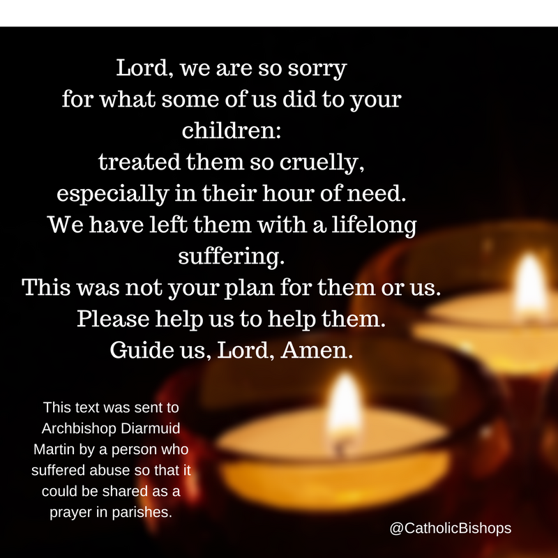 Day Of Prayer For Survivors And Victims Of Sexual Abuse Irish Catholic Bishops Conference