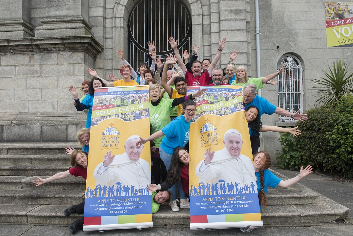 Thousands of volunteers invited to sign up for the World Meeting of Families in 2018