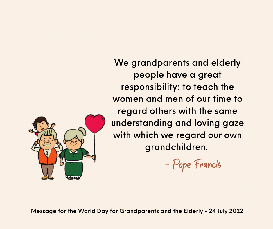 Resources for World Day for Grandparents and the Elderly 2022 Irish